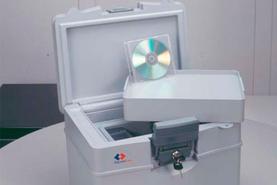 Cofre para Armazenamento de Mídias